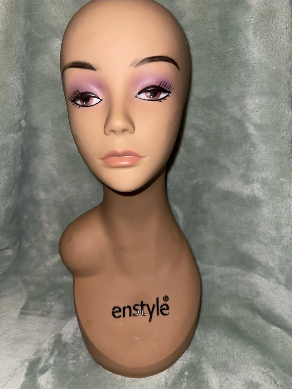 Enstyle Female Mannequin Head Display - Tan